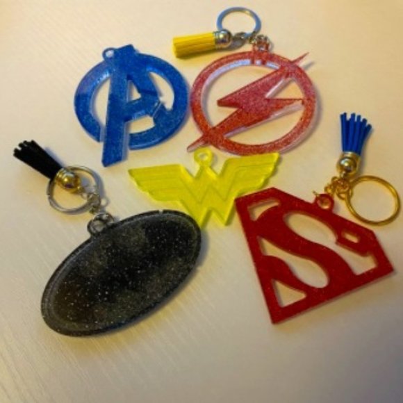 Hand Crafted Other - 🎉🎉HP🎉🎉 Handmade SUPERHERO Keychains